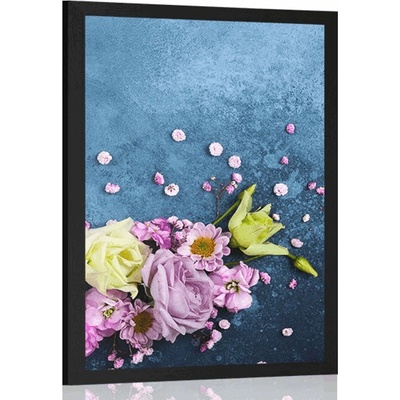 Plakát zátiší z květin - 60x90 no frame