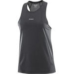 Salomon Дамски потник с широка презрамка Salomon Women's SHKout Core Tank Tank top - Deep Black (916-3938-0212)