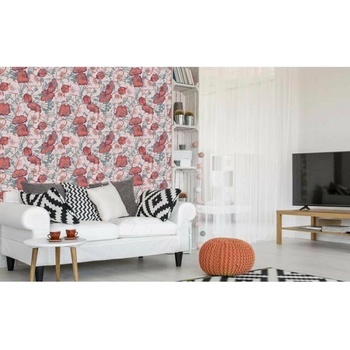 DIMEX ART s. r. o Луксозна флизелинова тапета червени макове