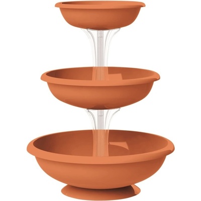 ALDOTRADE Kvetináč Fontana set 3 ks 50x64 cm - Sivá