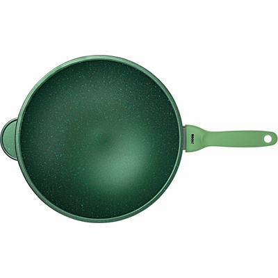 Dr. Green pánev wok s povrchem vodního kamene 30cm