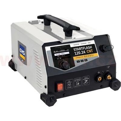 Nabíječka/startovací zdroj/stabilizovaný zdroj 6/12/24 V STARTFLASH 120.24 CNT, 120 A, menu v češtině | Zboží Auto