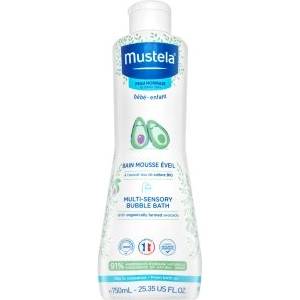 Mustela Bébé пяна за вана Multi-Sensory Bubble Bath 750 ml