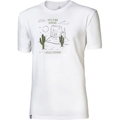 Barbar CACTUS pánské triko s bambusem bílá