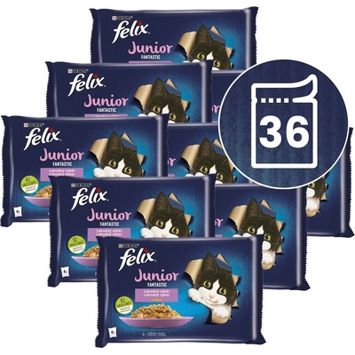 FELIX Капсули FELIX Junior Fantastic, вкусен избор в желе 36 x 85 г
