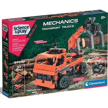 Clementoni SCIENCE - Přepravní nákladní auta