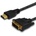 SAVIO CL-10 HDMI-DVI кабел 1, 5 м (CL-10) (CL-10)