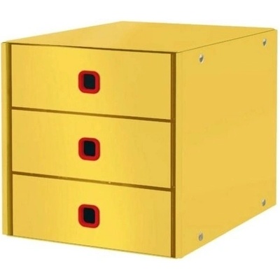 Leitz Click-N-Store Cosy 3 zásuvky žlutý