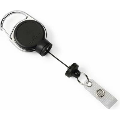 Durable Držák jmenovek Extra Strong, černá, výsuvný, patent, DURABLE 832901 106976