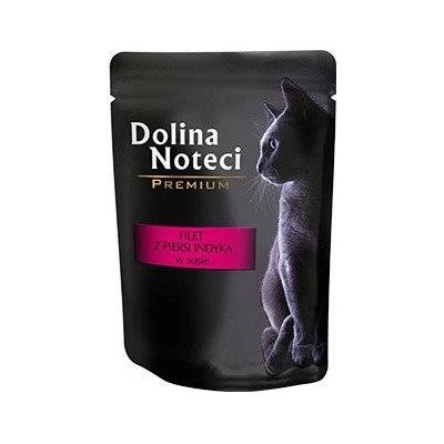 Dolina Noteci Prémiové krůtí prsní řízky pro kočky 10x85 g