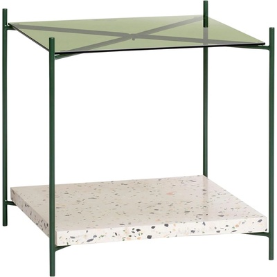 Hübsch Стъклена странична масичка 42x42 cm Niche - Hübsch (021221)