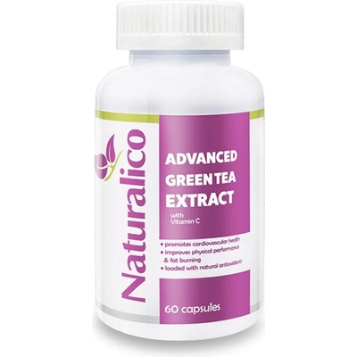 Advanced Green Tea Extract, 60 капсули, Naturalico