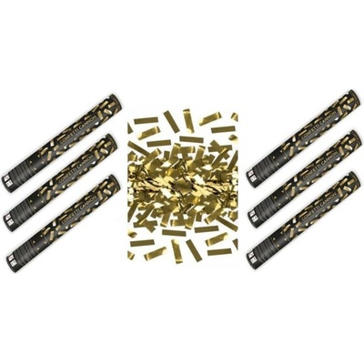 Konfety párty 40cm zlaté Silvester