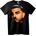 NOONEBRAND Тениска Bamn Alejandro - L, Black