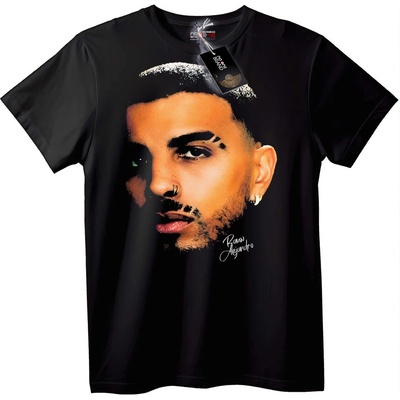 NOONEBRAND Тениска Bamn Alejandro - L, Black