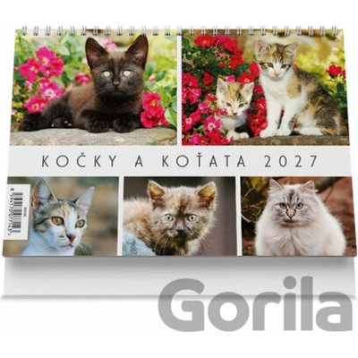 Kočky a koťata Stolní VIKPAP 2027