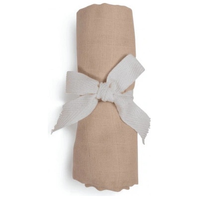 Filibabba Mušelínová plienka gots ivory cream