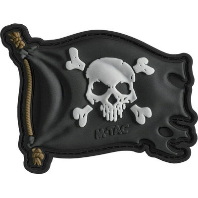 Nášivka M-Tac Jolly Roger - černá-barevná