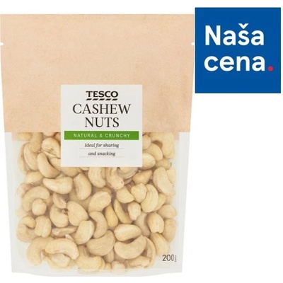 Tesco Kešu oriešky jadrá 200 g