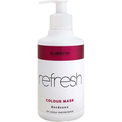 Subrina Refresh Colour Mask Bordeaux - Barevná maska na vlasy 250 ml