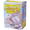 Sběratelské karty Dragon Shield Obaly Matte White 100 ks