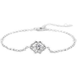 Silenti Jewelry Сребърна гривна "Близнаци