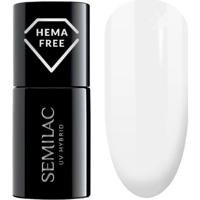 Semilac gél lak 389 Coconut Ice Cream Biela 7 ml