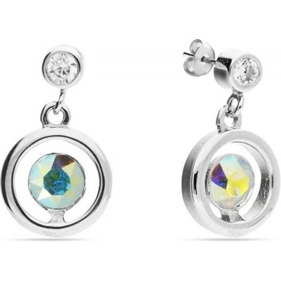 Spark duhové se Swarovski Elements Punct KC1088SS18AB