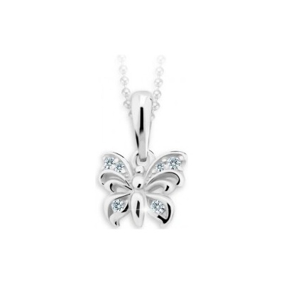 Cutie Diamonds zlatý prívesok motýľ C2226 ND2226 40 D X 2