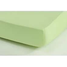 Slee Home jersey napínací prostěradlo zelené 180x200