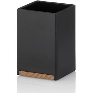KELA Поставка за четки за зъби KELA Cube, черна (2201)