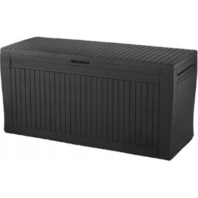 Keter Záhradný box 270 l plast s kolieskami čierna