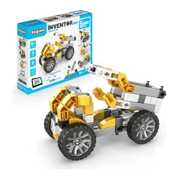 Engino INVENTOR MECHANICS sklápěč s 5 bonusovými modely