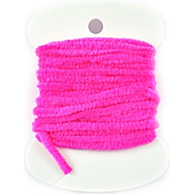 Rayon Chenille - Barva Fluo růžová