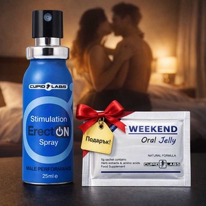  Спрей за мощна Ерекция ErectON 25мл + WEEKEND орално желе за ерекция