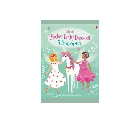 Sticker Dolly Dressing Unicorns