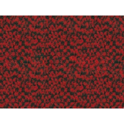Coba Vyna-Plush černo-červená 0,6 x 0,9 m