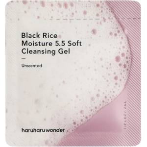 haruharu wonder Black Rice Moisture 5.5 Soft Cleansing Gel (sample) - Хидратиращ Почистващ Гел с 5, 5 PH 2мл (sample)