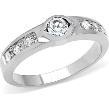 Šperky4U ocelový prsten se zirkony AL 0021