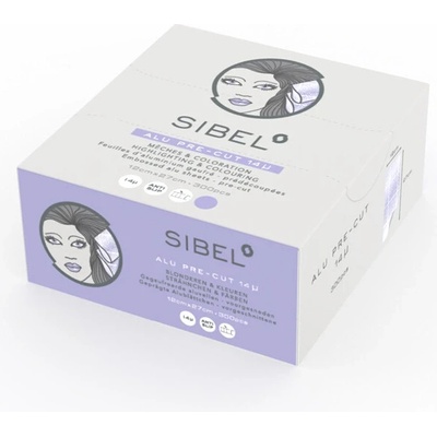 Sibel ALU fólia 14 mikronov - 12 x 27 cm - 300 ks - fialová P002958