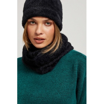 Moodo Гладък черен шал Moodo Moodo | Cheren | ЖЕНИ | ЕДИН РАЗМЕР