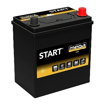 Image 1 of START Mega Asia 45Ah 330A right+ (545023033)