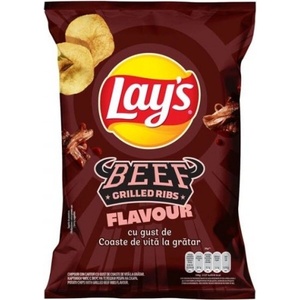  Чипс Lay's гриловани телешки ребра 125гр