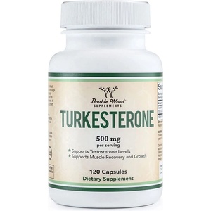 Double Wood Supplements Turkesteron/ Туркестерон, 500 mg, 120 капсули Double Wood (ZF1P DW)