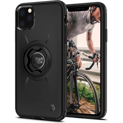 Spigen GearLock Bike Mount Case - хибриден удароустойчив кейс с вграден GearLock механизъм за iPhone 11 Pro Max (black)