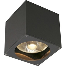SLV Nástěnné svítidlo BIG THEO WALL OUT, hranaté, antracit, ES111, max. 75 W