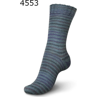Regia 4-Ply Buzzy Stripes Color 4553
