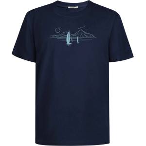 GreenBomb Мъжка тениска GreenBomb Sail Away Fusion T-shirt - Navy (216-8915-0111)