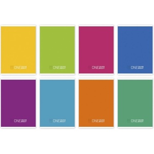 Cool school Тетрадка с линии One Colour Bright A/4 81-32, разноцветна