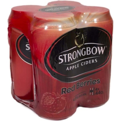 Strongbow Cider Red Berries 4 x 440 ml (plech)